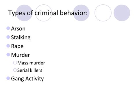 Ppt Notes Criminal Psychology Powerpoint Presentation