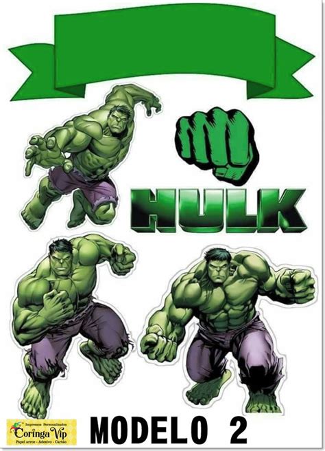 Introduzir Imagem Topo De Bolo Do Hulk Br Thptnganamst Edu Vn