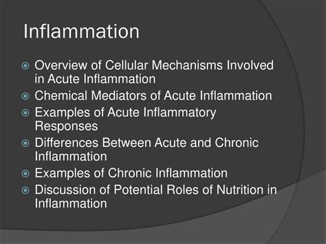 Ppt Inflammation Powerpoint Presentation Free Download Id9138823