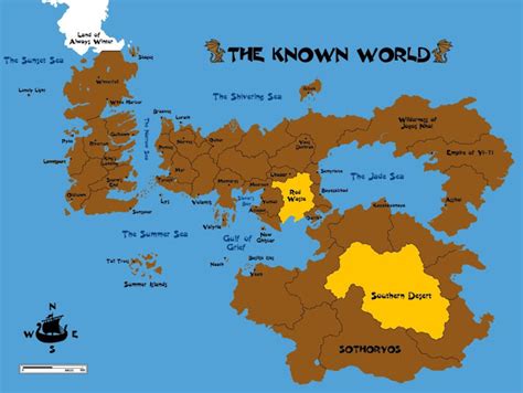 Nerdovore Map Of Earthos Game Of Thrones