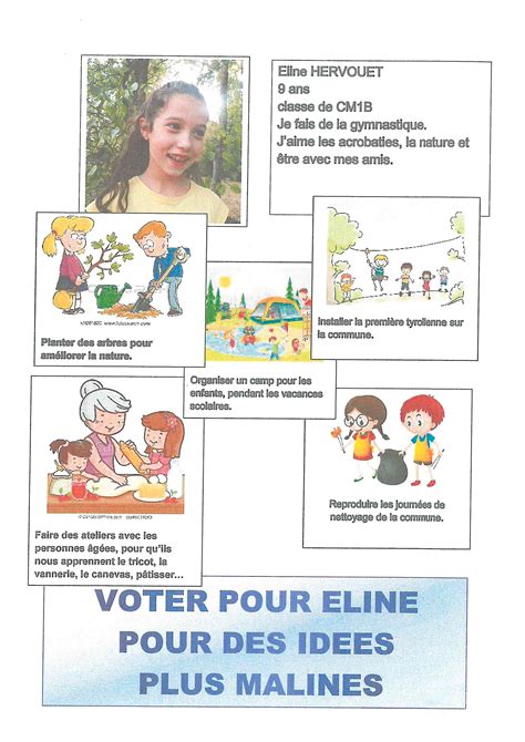 Élections Conseil Municipal Des Enfants 2019 2020 La Bernardière