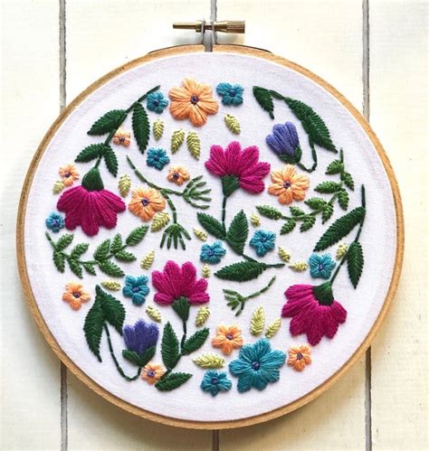 Floral Knits Embroidery Littlechurch Knits The North And South