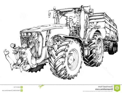 Coloriage Tracteur Cool Image Coloriage à Imprimer Tracteur Fendt