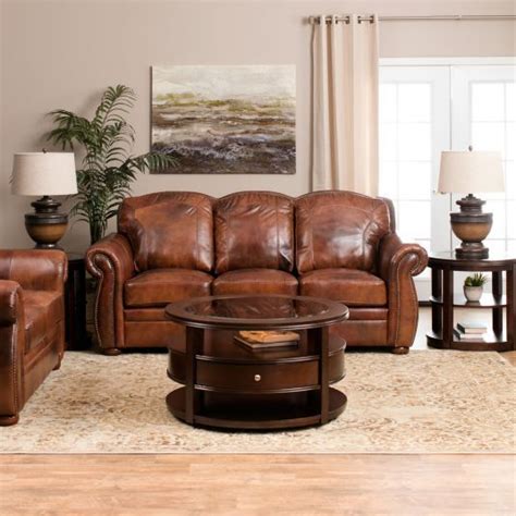 Recliner chair with ottoman footrest storage space pu leather wooden 2 colors. Terraso Living Room Collection | Jerome's Furniture ...