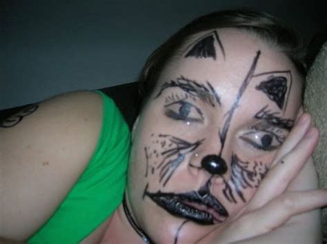 Best 25 Marker Face Pranks When You Passed Out Drunk Funny Face