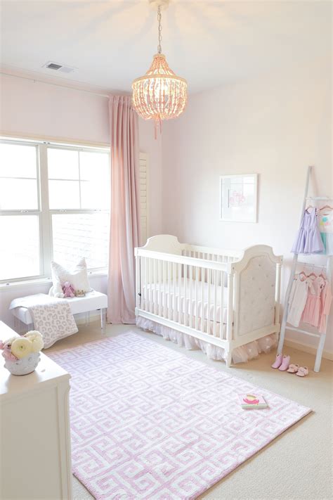 Pink Bliss Nursery For Baby Girl Girl Nursery Colors Nursery Paint Colors Girls Room Colors