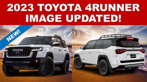 2023 Toyota 4runner Limited Redesign