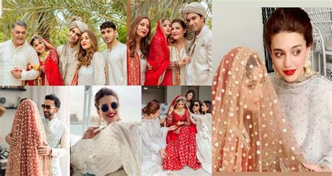 More New Wedding Pictures Of Sajal Aly And Ahad Raza Mir Pakistani
