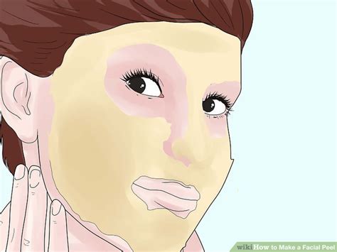4 ways to make a facial peel wikihow