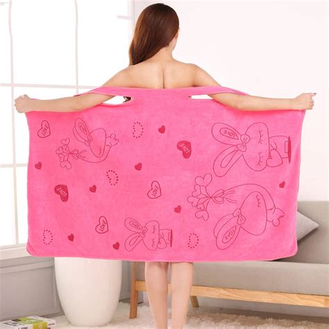 Microfiber Soft Bath Towel Fashion Women Sexy Wearable Quick Dry Magic Bathing Beach Spa