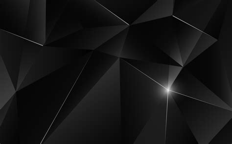 Triangular Geometry Black With White Light Vector Free Download