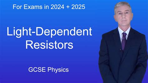 Gcse Physics Revision Light Dependent Resistors Youtube