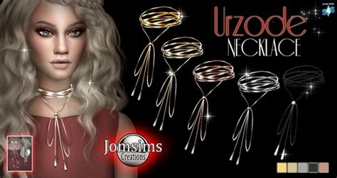 Urzode Necklace At Jomsims Creations Sims 4 Updates