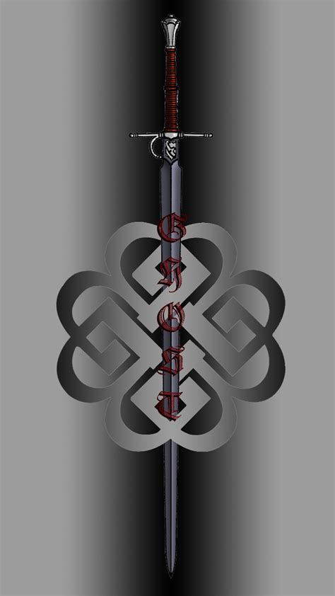 Bb Celtic Knot With A Awesome Sword By Ghostreconss On Deviantart