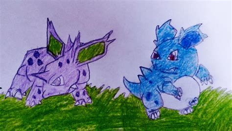 Nidorinonidorina By Bluetoethedino On Deviantart