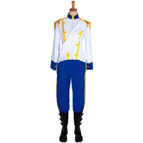 Disney The Little Mermaid Prince Eric Cosplay Costume For Adults