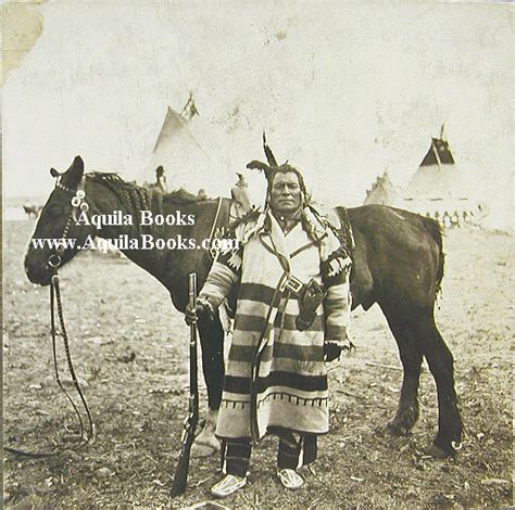 Aquila Books Historic Photographs Stereo View Bear Chief And His