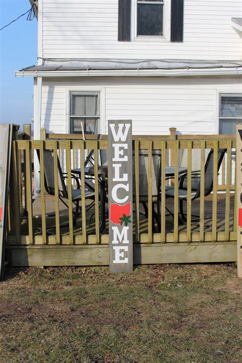 These modern wall decor for open spaces and walls will match kitchens, bedrooms, sports rooms and man caves alike. Ohio State Welcome sign, Wood Welcome sign, State of Ohio ...