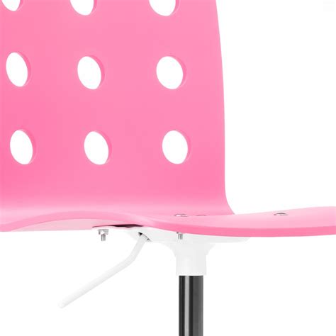 Jules Childrens Desk Chair Pinkwhite Ikea