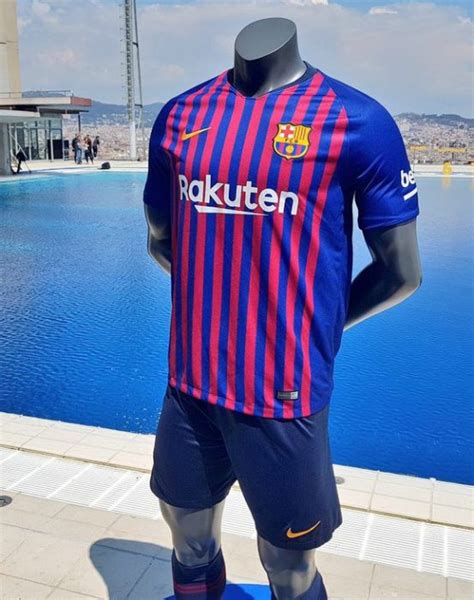 Barcelona New Shirt 2018 19 Fcbs New 20182019 Kit Revealed At