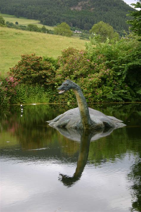 Its The Real Loch Ness Monster We Actually Did See This Statue It