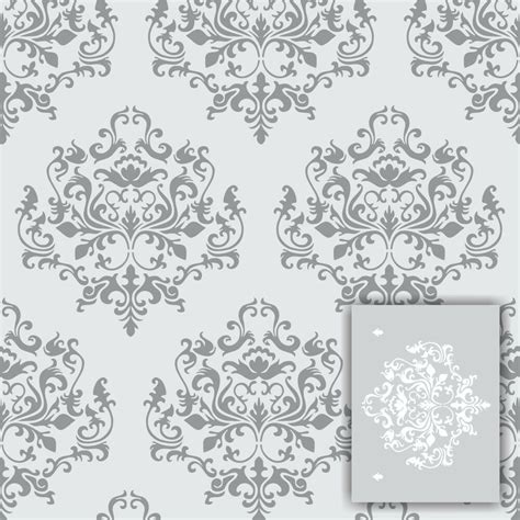 See more of design stencil on facebook. Swirlypop Designs Damask1 wall stencil ** LARGE ** 12'x9 ...