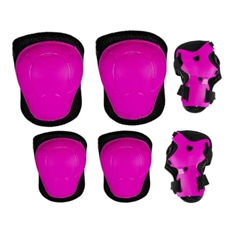 Kit Protecciones Patinaje Casco Rodilleras Coderas Guantes Mercleta