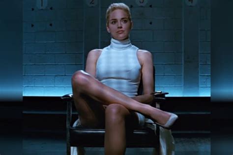 Ancient History How Sharon Stone Sees Infamous Leg Crossing Scene In Basic Instinct