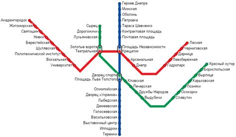 Житомирская, академгородок, проспект вернадского и новобеличи. Схема метро Киева | infoportal.kiev.ua