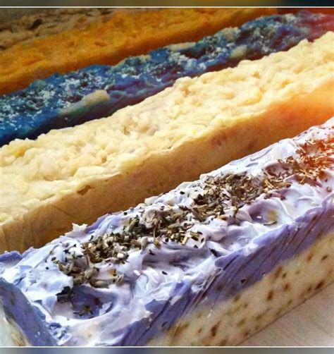 Explore our beautiful, handmade soap bars today. 5 Handmade Soap Loaves - Slice, label, Sell 32cm Long x ...