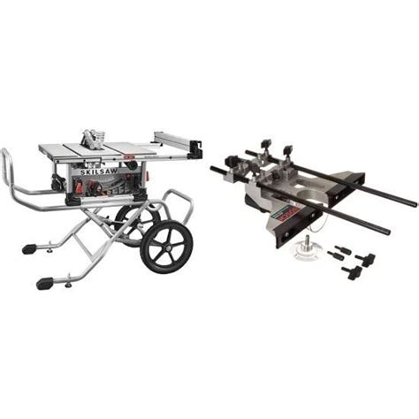 Skil 10 Inch Heavy Duty Worm Drive Table Saw With Stand Spt99 11