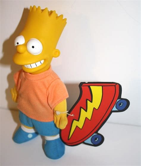 Sale Vintage Large 1990 Bart Simpson Toy With By Lactoseintolerart
