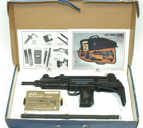 Imi Uzi Model A 9mm Para Caliber Rifle Original Pre Ban Excellent