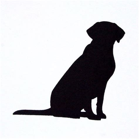 Labrador Silhouette Animal Silhouette Dog Silhouette
