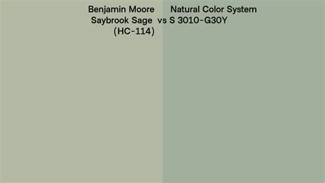 Benjamin Moore Saybrook Sage Hc Vs Natural Color System S