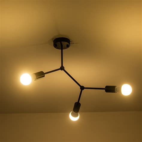 Modern Led Ceiling Chandelier Lighting Living Room Bedroom Molecular