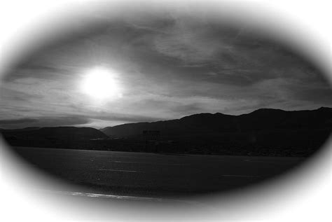 Black And White Sunset Photograph By Teresa Cole