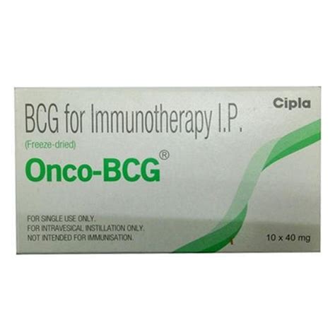 Onco Bcg 40 Mg Uses Dosage Side Effects Price