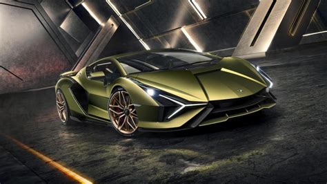 Lamborghini Sian Is The Brands First Electrified Production Car With