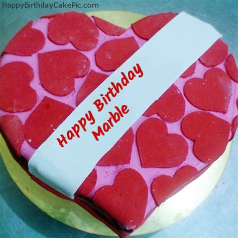 ️ Happy Birthday Cake For Lover For Marble