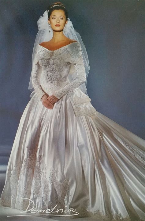 Demetrios 1994 Wedding Dresses 80s Queen Wedding Dress Bridal Dresses