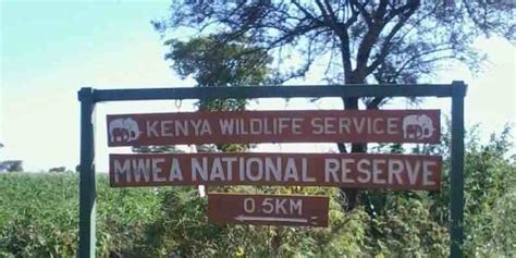 Mwea National Reserve Entrance Fees