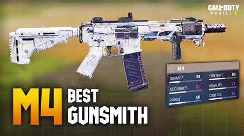 M4 Best Gunsmith Fast Ads No Recoil Cod Mobile Call Of Duty Mobile