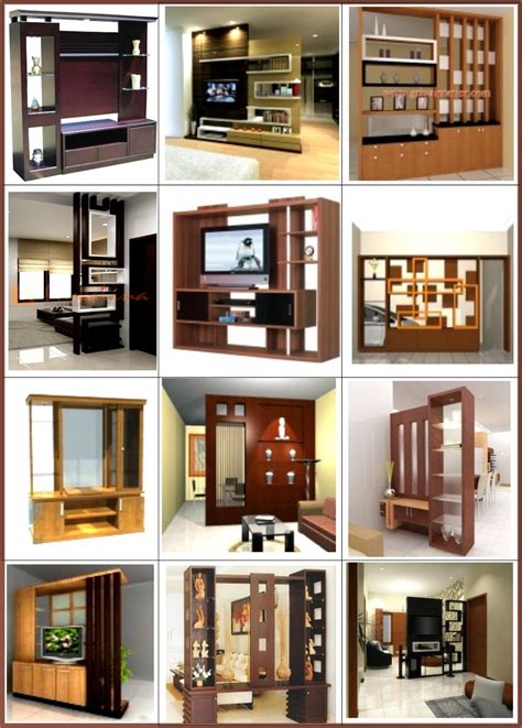 Perabot ruangan rumah seperti kursi. 63 Model Sketsel Penyekat Ruangan Minimalis Unik Terbaru ...