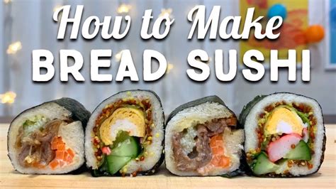 Can You Make Sushi With Bread Unique Japanese Recipe Youtube