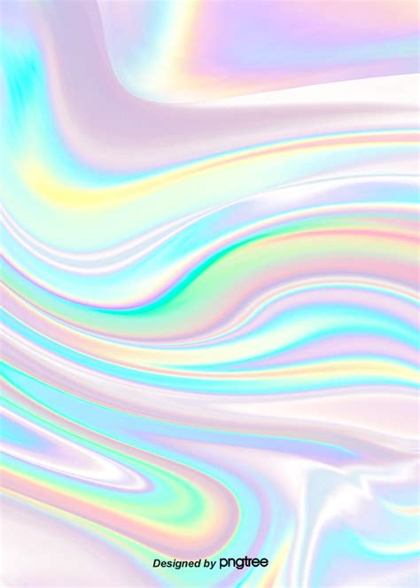 Holographic Iridescent Color Wrinkled Foil Background Wallpaper Image