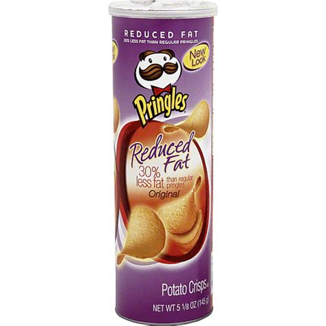 Pringles Reduced Fat Potato Crisps Original Snacks Chips And Dips