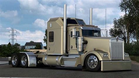 Ats Kenworth W900 Flatglass Truck V10 143x V 12 Trucks Mod Für