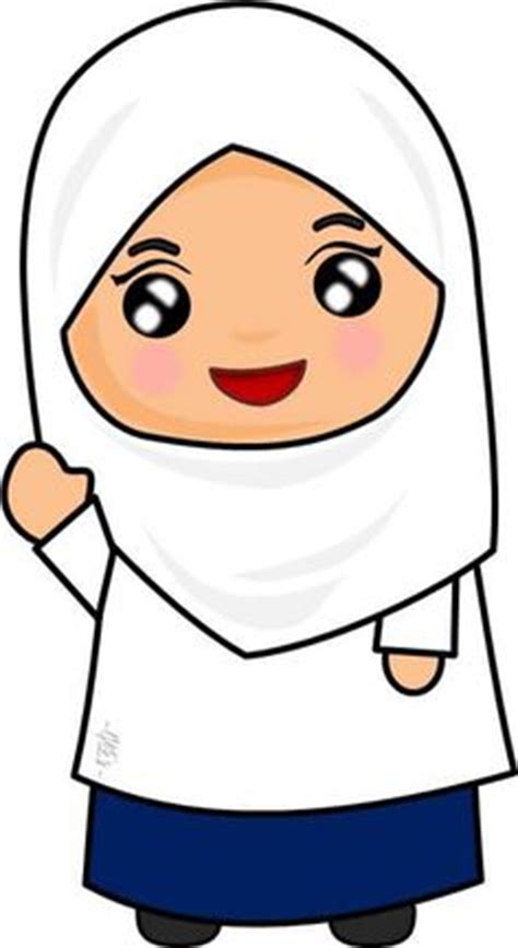 Ia juga boleh dimasukkan di dalam poster atau papan kenyataan supaya tidaklah nampak boring sangat kan. 19 Best Budak images | Cartoon, Anime muslim, Doodle girl