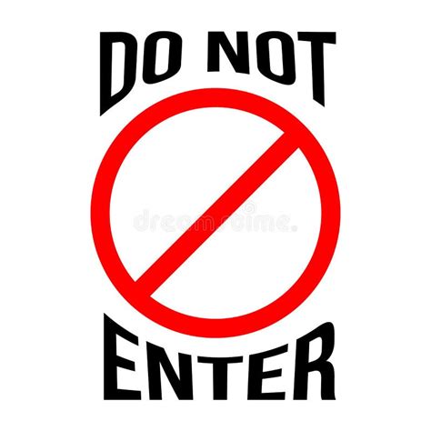 5 Do Not Enter Icon Free Stock Photos Stockfreeimages